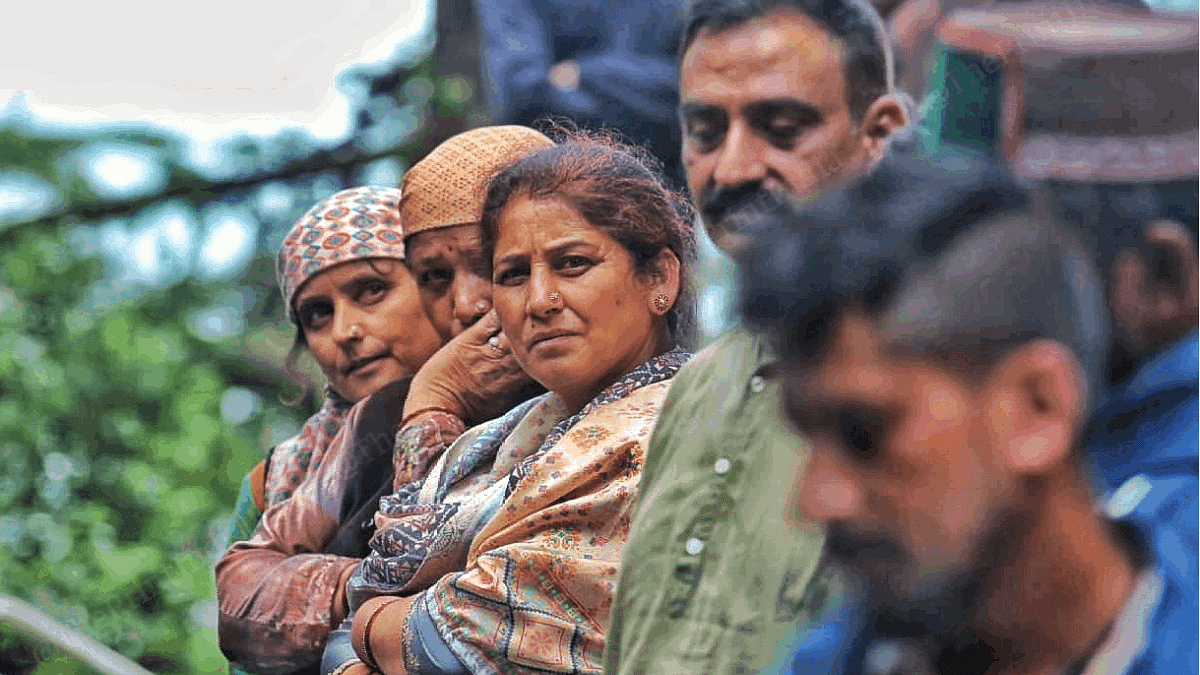 Relatives of those feared dead in the Shiv Temple collapse | Praveen Jain | ThePrint