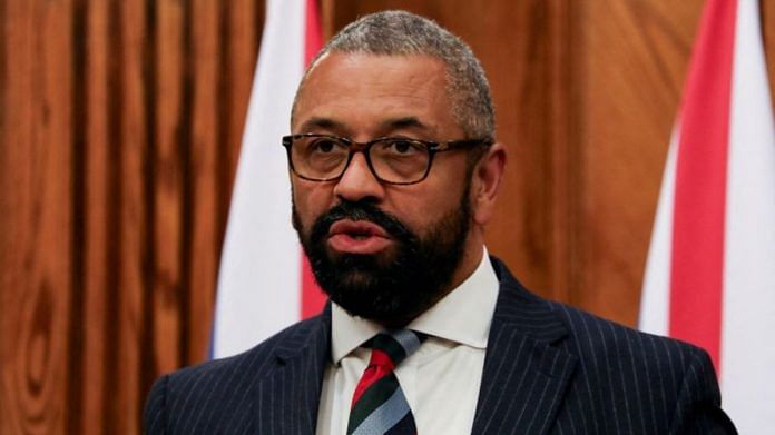 British Foreign Secretary James Cleverly | Reuters file photo