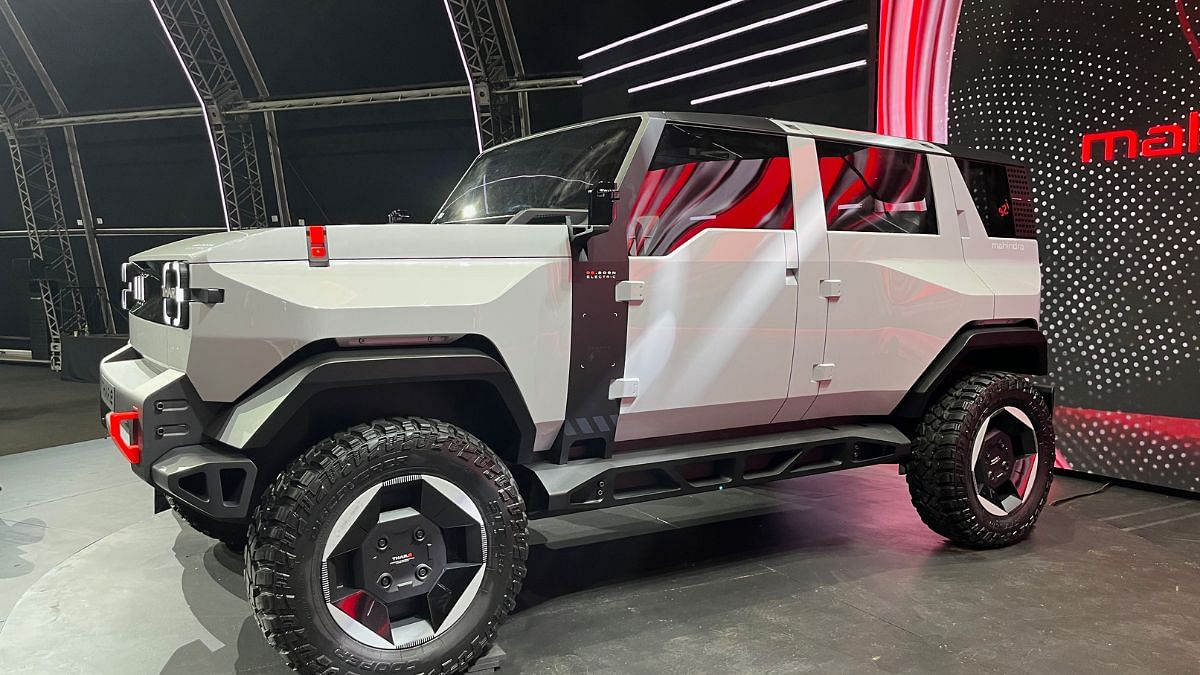 Mahindra unveiled the Thar.E in Cape Town to go beyond off-roading