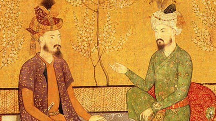 Babur and Humayun | Wikimedia commons