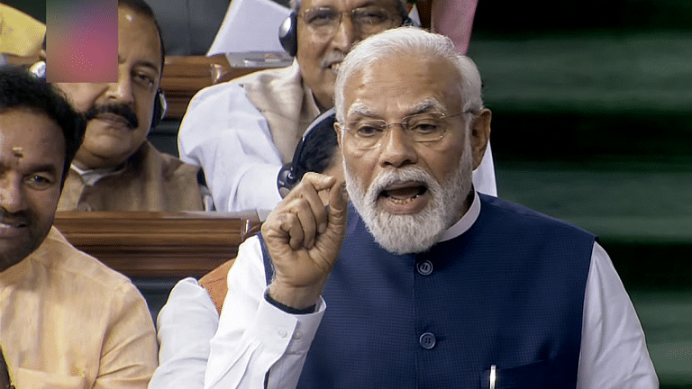 ‘Poverty of imagination’: Modi blasts Congress, INDIA bloc as govt defeats no-confidence motion