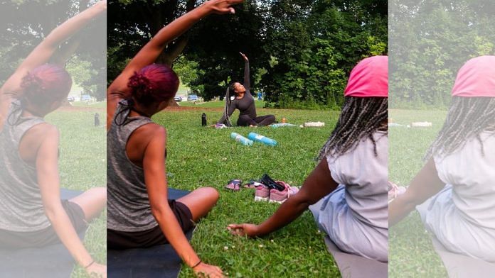 The Black community in the US has one of the most urgent needs to avail the benefits yoga promises to offer. | Representational image | Instagram | @redmaat_collective