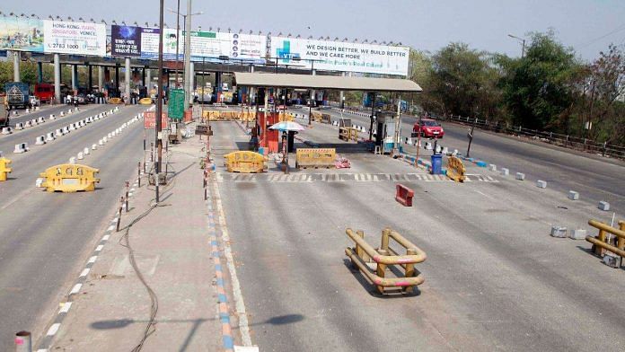 Representative image of the Vashi toll booth on Mumbai-Pune highway | Photo: ANI
