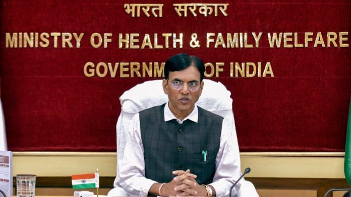 Union Health Minister Mansukh Mandaviya | ANI