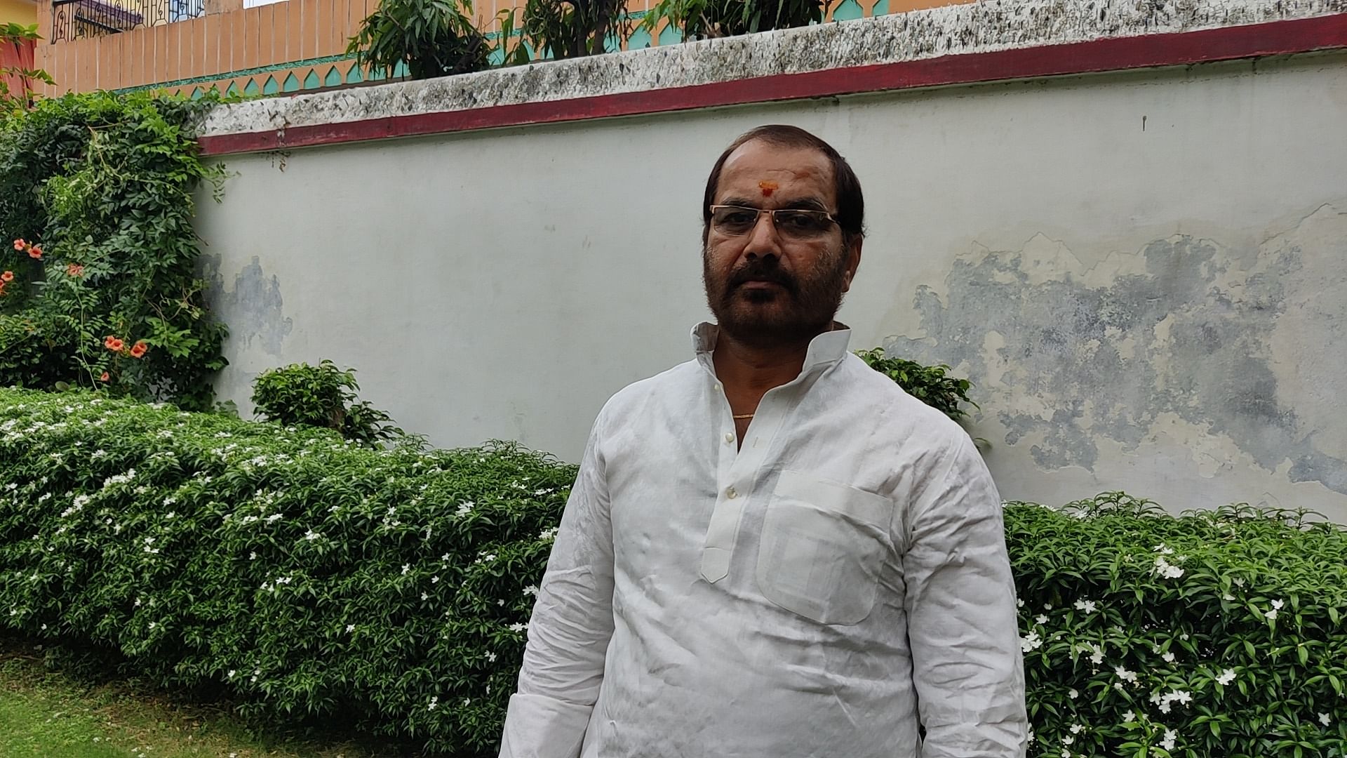 Mahant of the Kashi Vishweshwar Temple, Rajendra Tiwari, says Hindus did not pray inside the mosque complex | Sonal Matharu, ThePrint