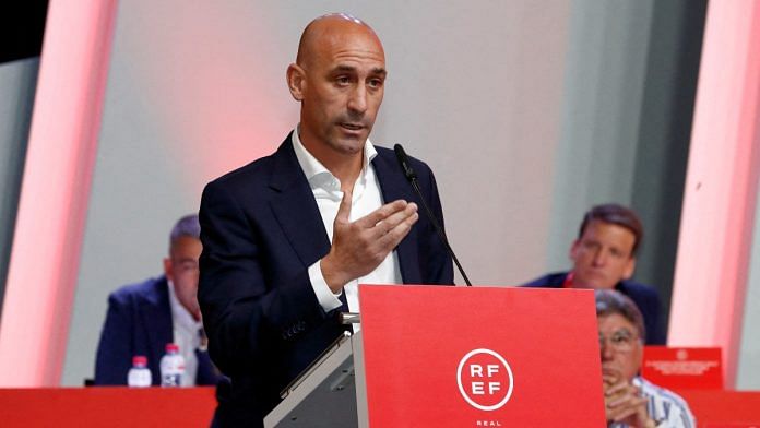 President of the Royal Spanish Football Federation Luis Rubiales | RFEF/Handout via Reuters