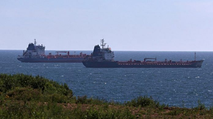 Oil tankers sail along Nakhodka Bay near the port city of Nakhodka, Russia | Reuters file photo