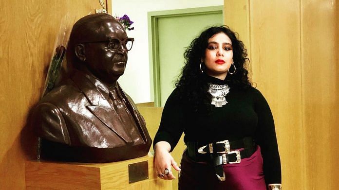 Yashica Dutt, author of 'Coming out as Dalit', at Columbia University | Photo: @yashicadutt | Instagram