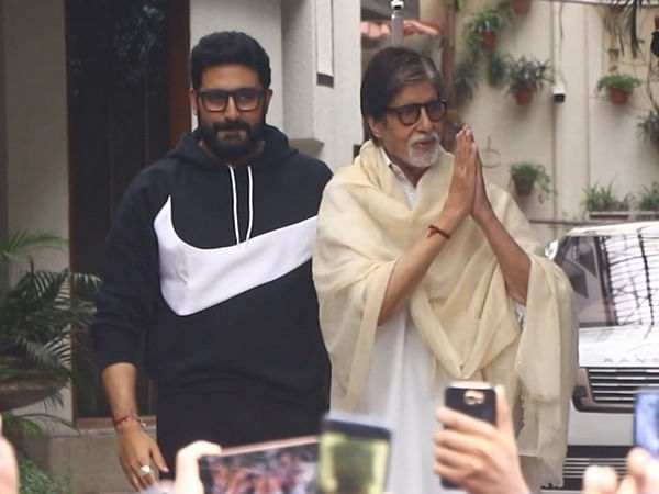 Amitabh Bachchan fulfills his Sunday ritual with Junior B