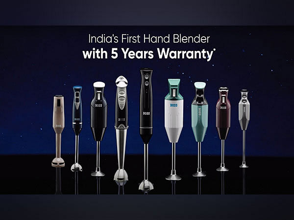 BOSS Appliances Introduces India's First Hand Blender with a Revolutionary 5-Year Warranty
