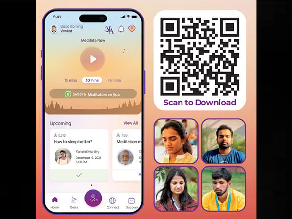 Heartfulness App - the Only Meditation App Supporting 11 Languages Including  English, French & Ukrainian in Pursuit of Universal Peace