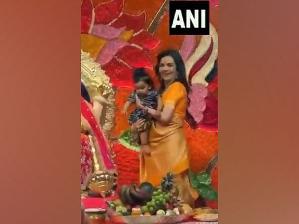 Nita Ambani hosts grand Ganesh Chaturthi celebrations at Antilia