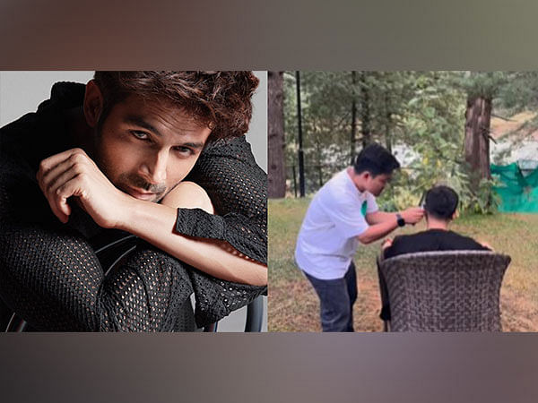 Kartik Aaryan gets a haircut in desi style for ‘Chandu Champion’