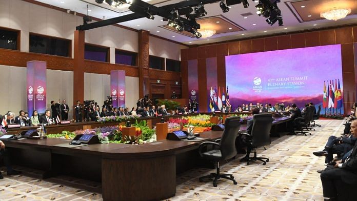 Plenary Session of 43rd ASEAN Summit underway in Jakarta, Tuesday | Twitter @ASEAN