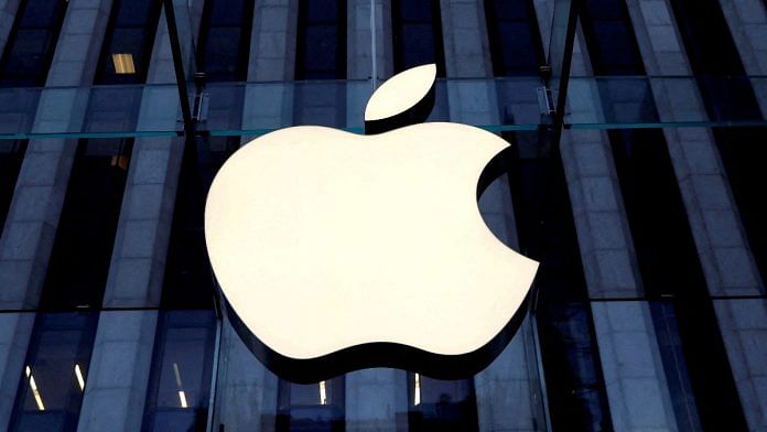 The Apple Inc. logo is seen hanging at the entrance to the Apple store on 5th Avenue in Manhattan, New York | Reuters file photo