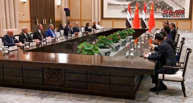 China is willing to continue to help war-torn Syria rebuild, regain regional status, says Xi