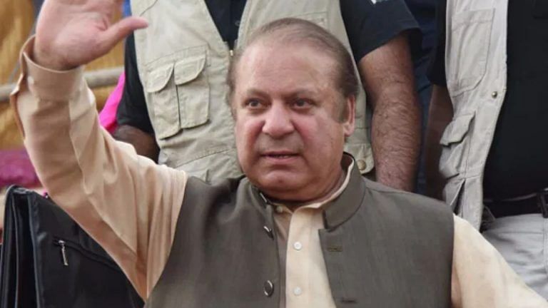 What has ex-Pakistan PM Nawaz Sharif been saying about India in his recent speeches?