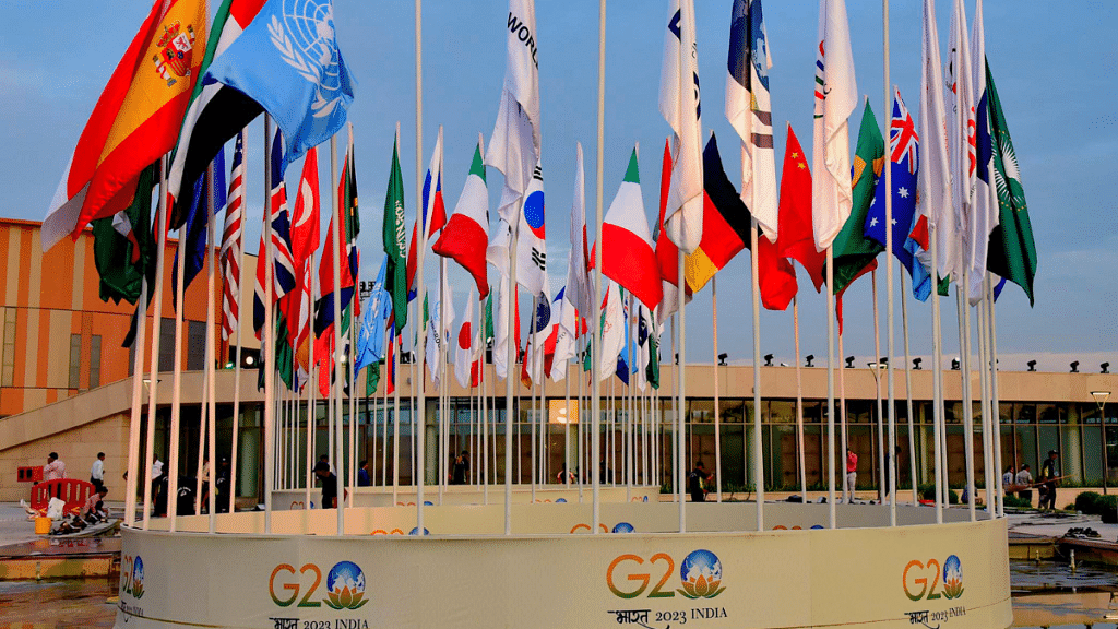 Flags of the G20 nations participating in summit beginning Saturday | ANI