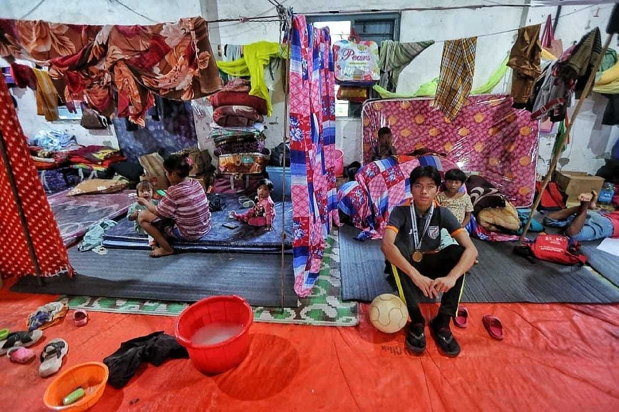 Mate at the relief camp | Praveen Jain | ThePrint