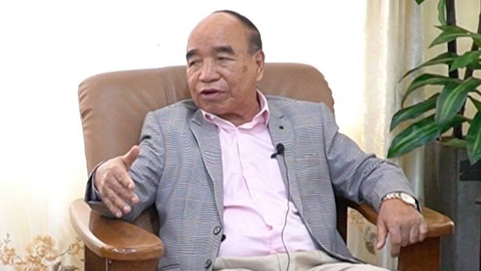 File photo of Mizoram Chief Minister Zoramthanga | ThePrint