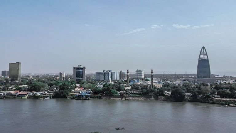 Sudan’s landmark skyscraper over River Nile burns in flames as war enters sixth month