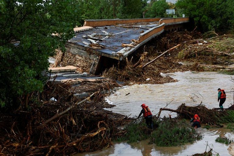 Atleast three dead, three more missing as rainfall in Spain causes floods
