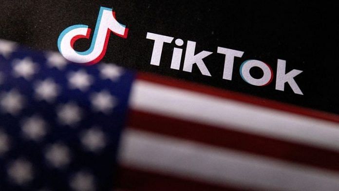 U.S. flag and TikTok logo are seen in this illustration. REUTERS/Dado Ruvic/Illustration/File Photo