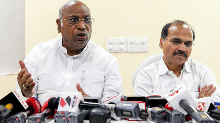 Adhir in pickle as Congress high command takes stern view of defacement of Kharge poster