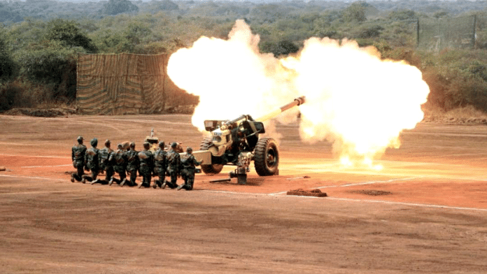 Representational photo of the Indian Army’s Regiment of Artillery | ANI