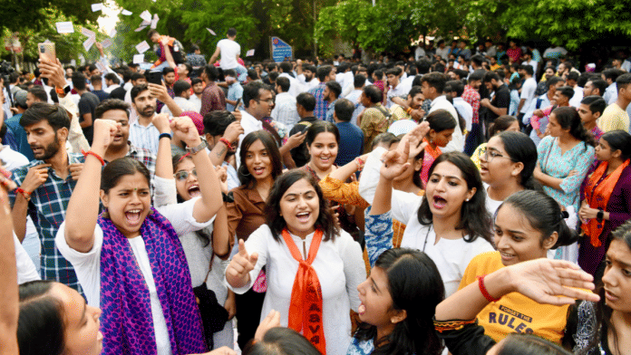 President & two central posts go to ABVP in DUSU polls, vice-president from NSUI