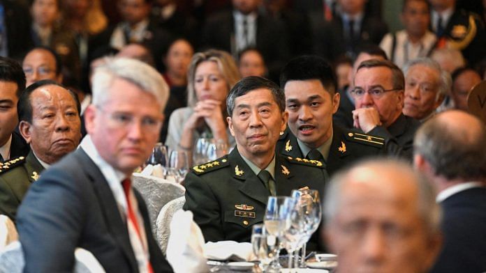 China’s Defence Minister Li Shangfu attends the 20th IISS Shangri-La Dialogue in Singapore on 2 June, 2023 | Reuters/Caroline Chia/File Photo