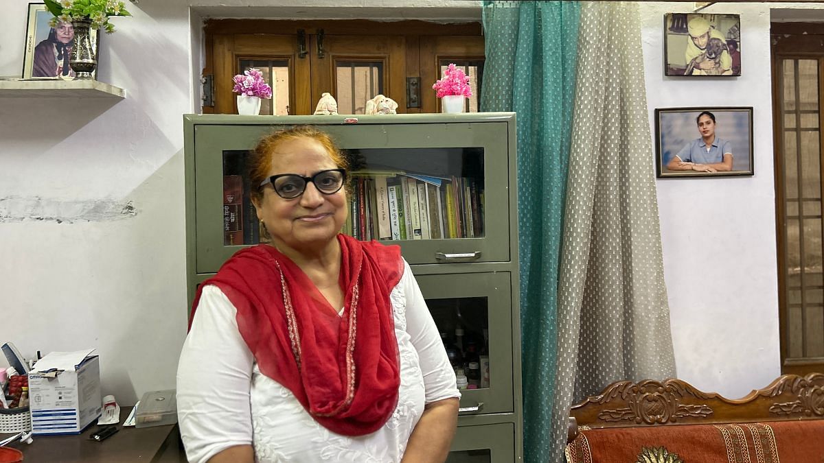 Dr Pritam Pal has worked with Bhanwari Devi for the last 3 decades. She recruited Bhanwari as Sathin in 1985. | Jyoti Yadav | ThePrint