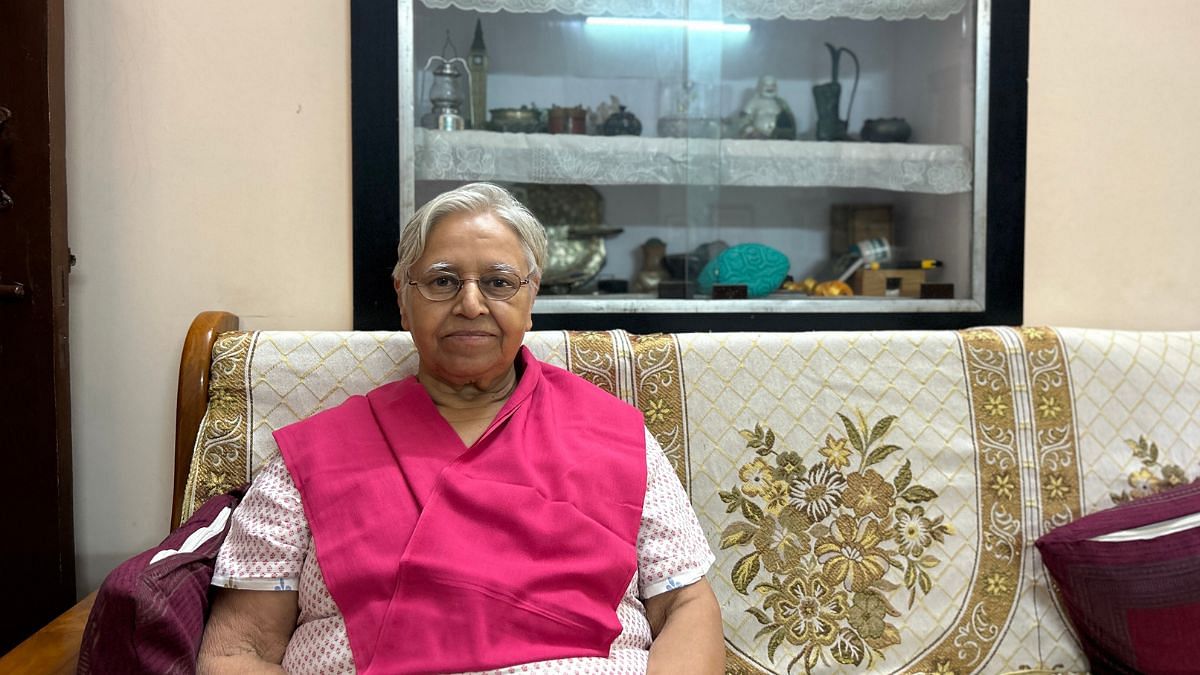 Mamta Jaitley, who worked with the Sathin program for years. She has been an important voice in the women's collective that fought for Bhanwari over the years. | Jyoti Yadav | ThePrint