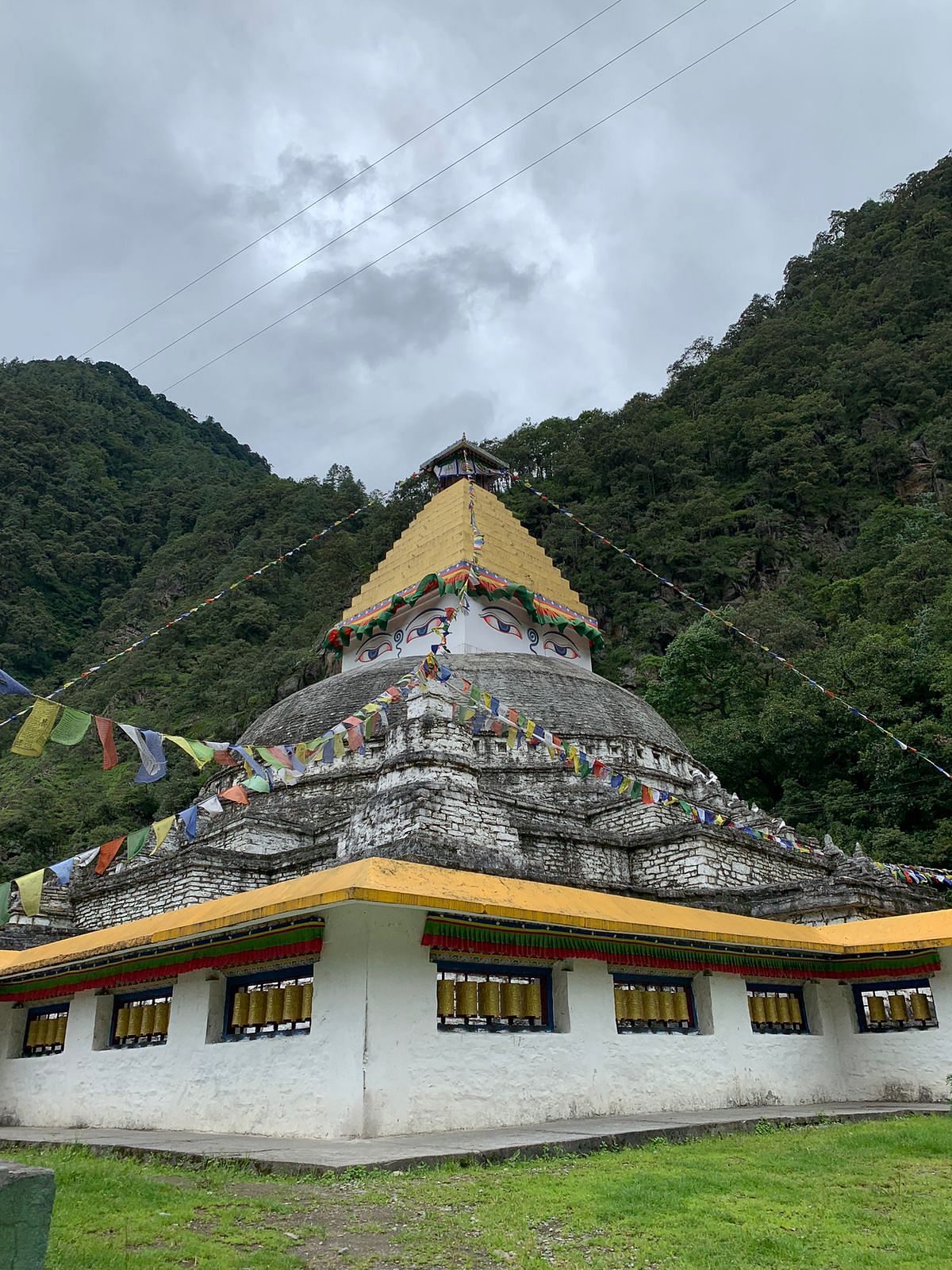 The 12th century Gorsam Chorten stupa at Zemithang | Karishma Hasnat, ThePrint
