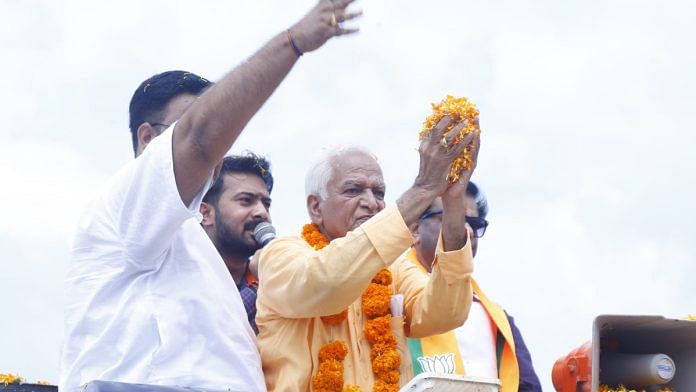 File photo of BJP candidate for MP polls Jagannath Singh Raghuvanshi | Credit: Jagannath Singh Raghuvanshi/Facebook