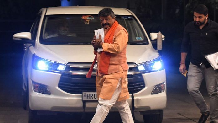 File photo of BJP national general secretary Kailash Vijayvargiya | ANI