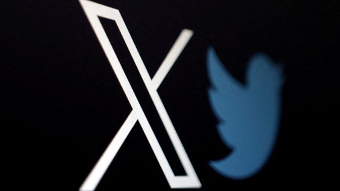 The logo of social media platform X, formerly Twitter, is seen alongside the former logo in this illustration | Reuters