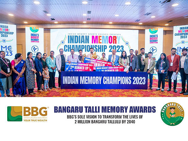 Indian Memory Sports Council successfully hosts 14th Indian Memory Championships on 1st Oct 2023 in Bengaluru BBG Bangaru Thalli Memory Awards