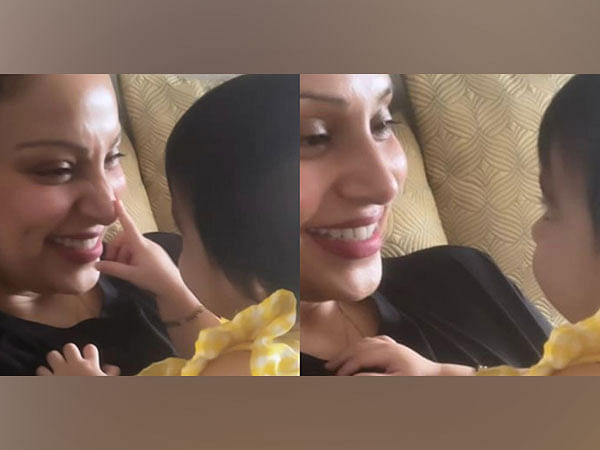  Bipasha Basu shares cute video of “baby chatterbox” daughter Devi from their playtime 