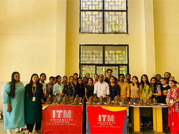 Department of Interior and Fashion Design, ITM University Gwalior Sustainable Ganеsha Workshop Leaves a Lasting Impact