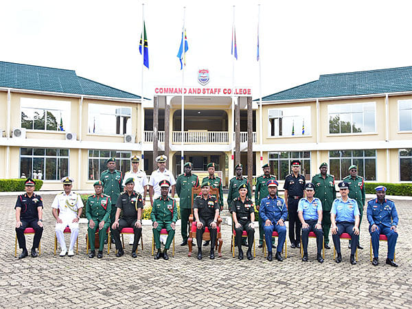 Army Chief Gen Manoj Pande visits Command and Staff College-Duluti in Tanzania