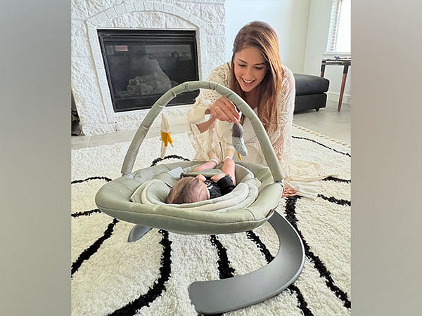 Ileana D'Cruz all smiles as she plays with her son Koa Phoenix Dolan
