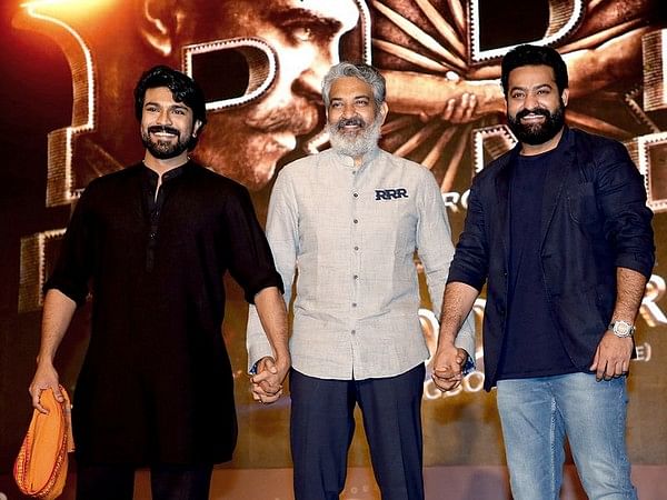 Ram Charan, Jr NTR wishes 'RRR' director SS Rajamouli on his birthday