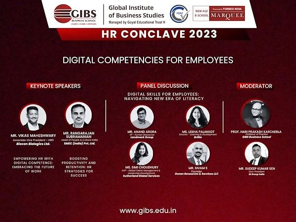 GIBS Bangalore Hosts HR Conclave on Digital Competencies for Employees: Empowering the Workforce of Tomorrow