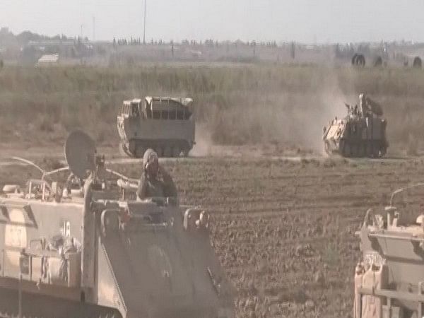 Amid war with Hamas, Israel amass troops along Gaza border