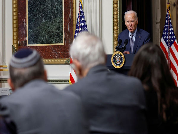 Hamas using innocent Palestinian families as human shields: US President Joe Biden