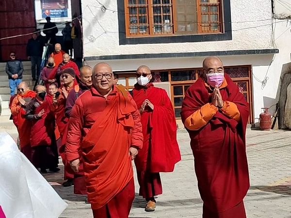 Bhutan monks delegation on Ladakh visit to offer prayers in monasteries 