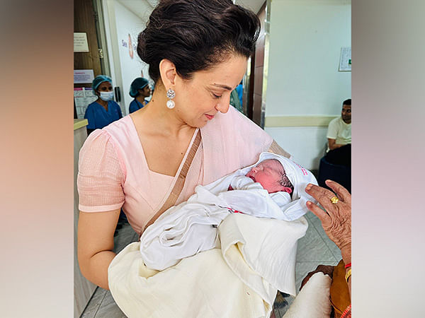 Kangana Ranaut turns 'bua', shares pictures of newborn nephew