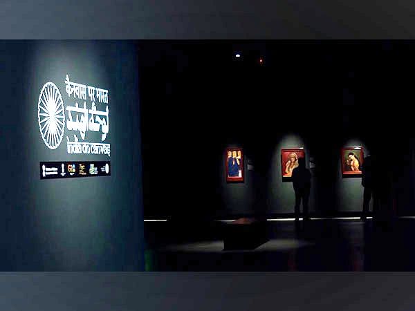 India's modern art showcased to the world at the 'India on Canvas' gallery in Oman National Museum