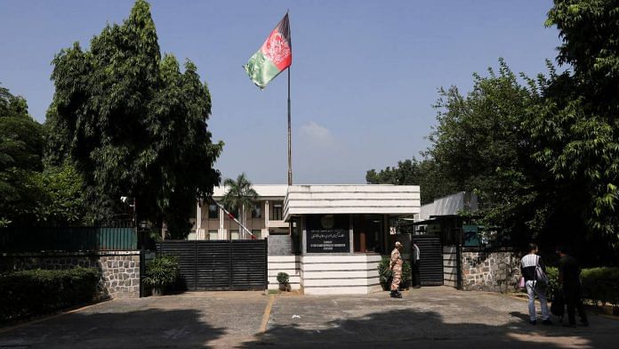 File photo of the Afghan embassy in New Delhi | Reuters